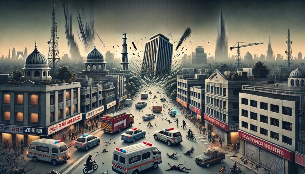 Earthquake in Delhi Earthquake in Delhi